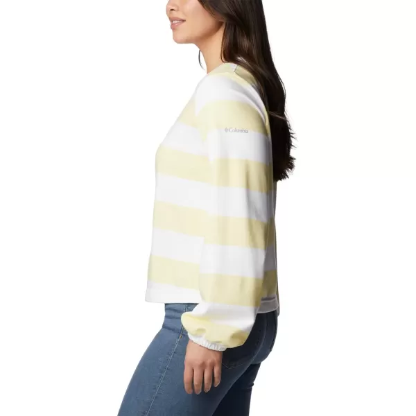 imageColumbia Womens Trek Seasonal Ft Graphic CrewEndiveRugby Stripe