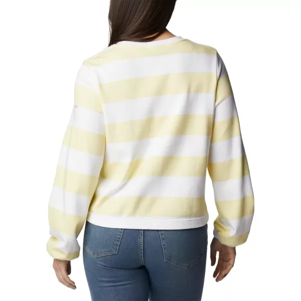 imageColumbia Womens Trek Seasonal Ft Graphic CrewEndiveRugby Stripe