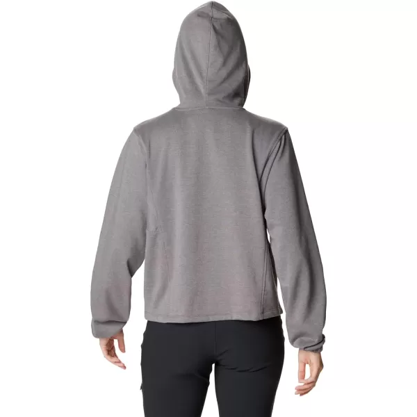 imageColumbia Womens Trek Seasonal Ft Hoodie City Grey HeatherBlack Logo LargeColumbia Womens Trek Seasonal Ft Hoodie City Grey HeatherBlack Logo Large