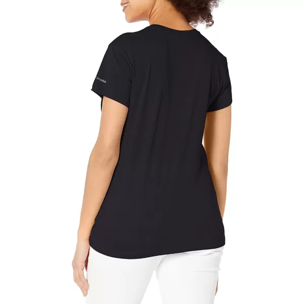 imageColumbia Womens Trek Short Sleeve Graphic TeeBlackCsc Branded Graphic