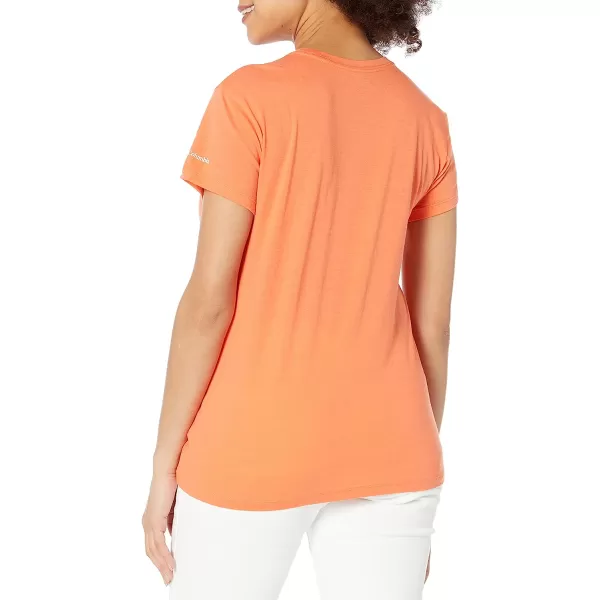 imageColumbia Womens Trek Short Sleeve Graphic TeeSunset OrangeCsc Branded Graphic