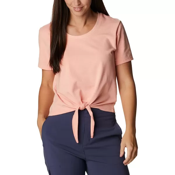 imageColumbia Womens Trek Ss TeeCoral Reef Heather