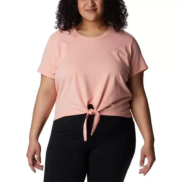 imageColumbia Womens Trek Ss TeeCoral Reef Heather
