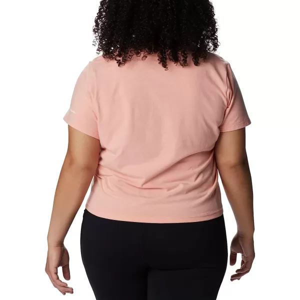 imageColumbia Womens Trek Ss TeeCoral Reef Heather