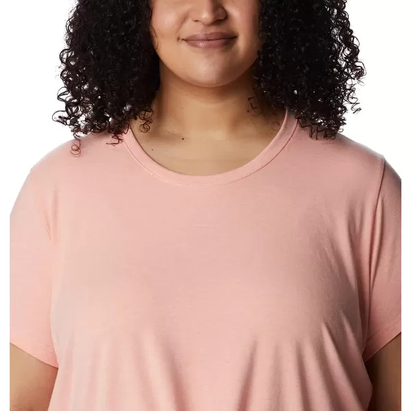 imageColumbia Womens Trek Ss TeeCoral Reef Heather