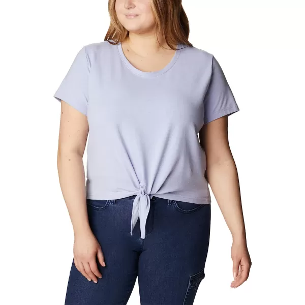 imageColumbia Womens Trek Ss TeeSerenity Heather