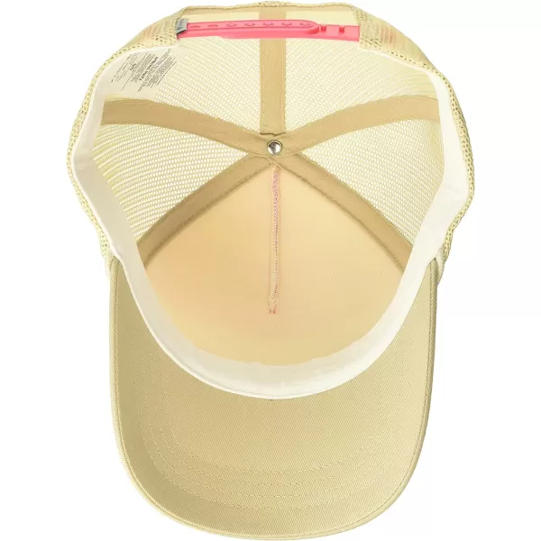 imageColumbia Womens Trucker Snap BackSunset Orange Horizons StripeChalk