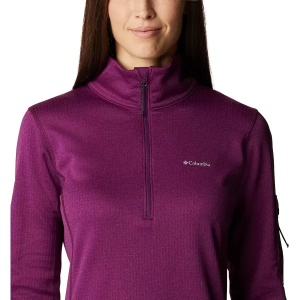 imageColumbia Womens W Park View Grid Fleece 12 ZipPlum Heather