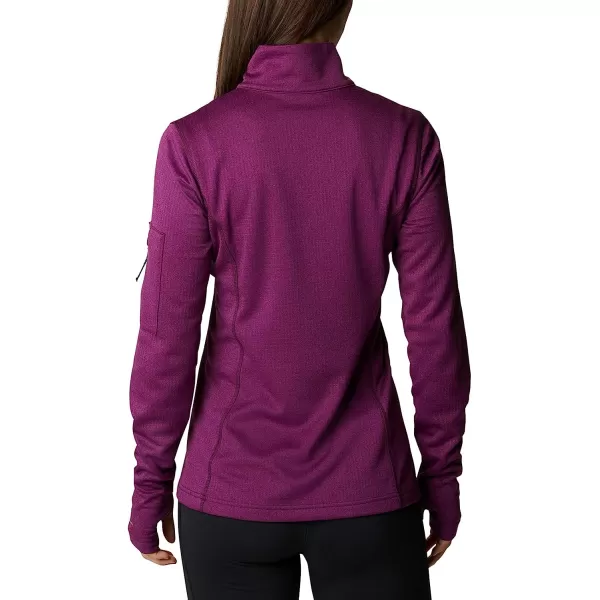 imageColumbia Womens W Park View Grid Fleece 12 ZipPlum Heather