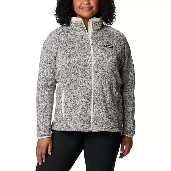 imageColumbia Womens W Sweater Weather Full ZipChalk Heather