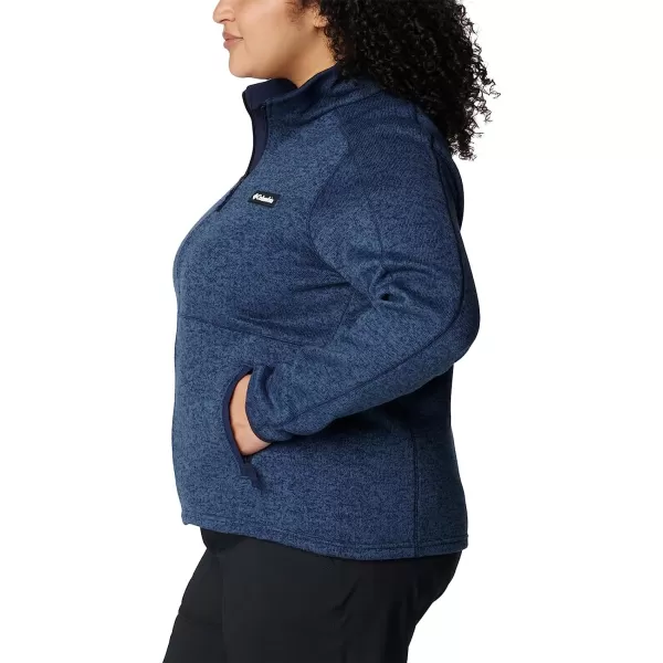imageColumbia Womens W Sweater Weather Full ZipDark Nocturnal Heather