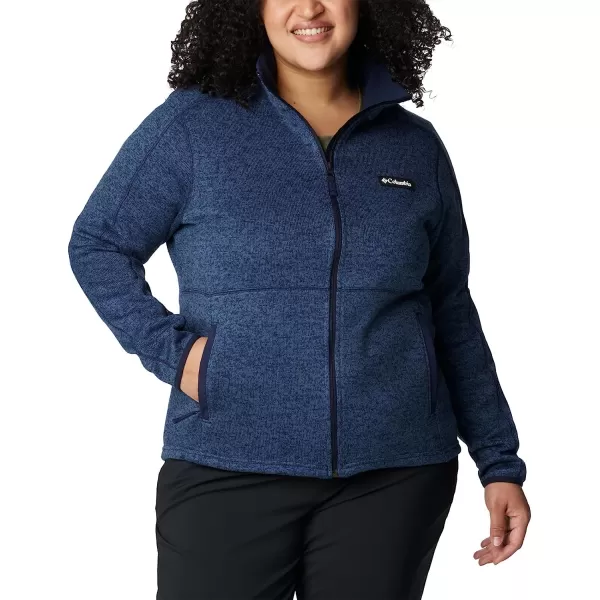 imageColumbia Womens W Sweater Weather Full ZipDark Nocturnal Heather