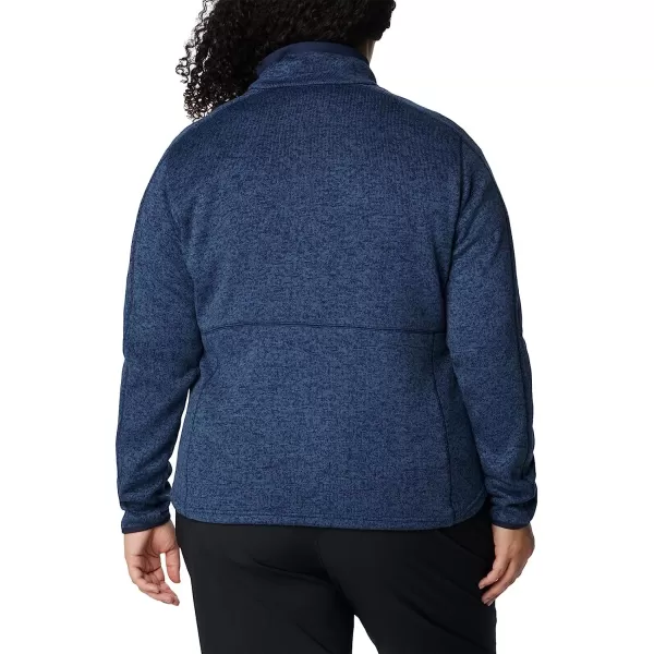 imageColumbia Womens W Sweater Weather Full ZipDark Nocturnal Heather