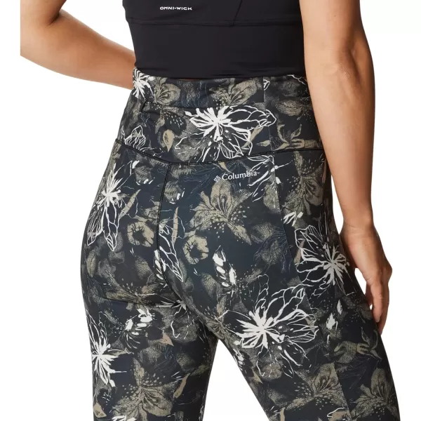 imageColumbia Womens Weekend Adventure 78 LeggingBlack Aurelian Print