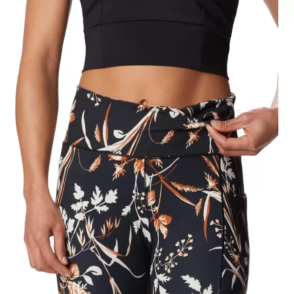 imageColumbia Womens Weekend Adventure 78 LeggingBlack Fallgrass Print