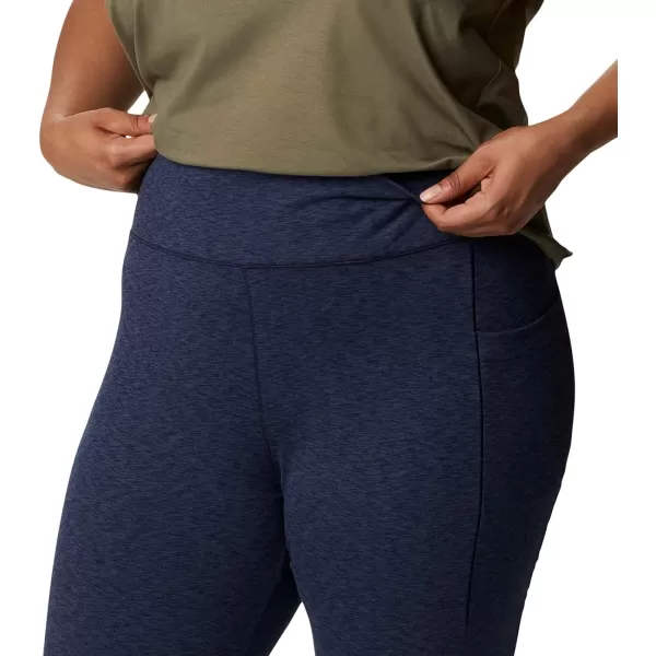 imageColumbia Womens Weekend Adventure 78 LeggingDark Nocturnal Heather