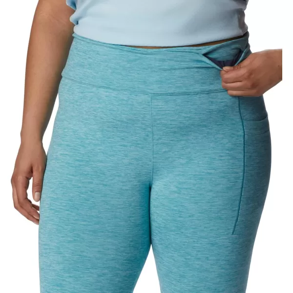 imageColumbia Womens Weekend Adventure 78 LeggingSea Wave Heather