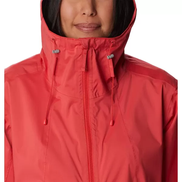 imageColumbia Womens Weekend Adventure Long ShellRed Hibiscus