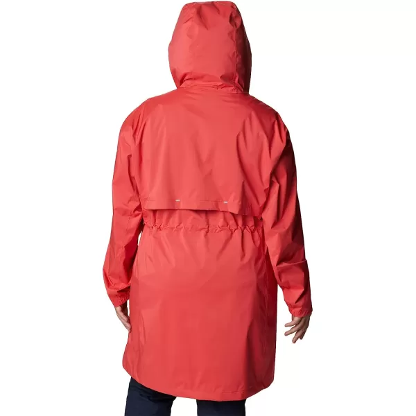 imageColumbia Womens Weekend Adventure Long ShellRed Hibiscus