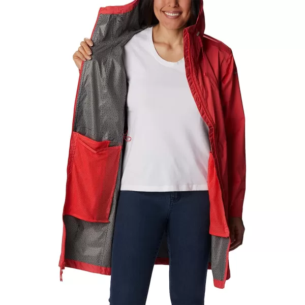imageColumbia Womens Weekend Adventure Long ShellRed Hibiscus