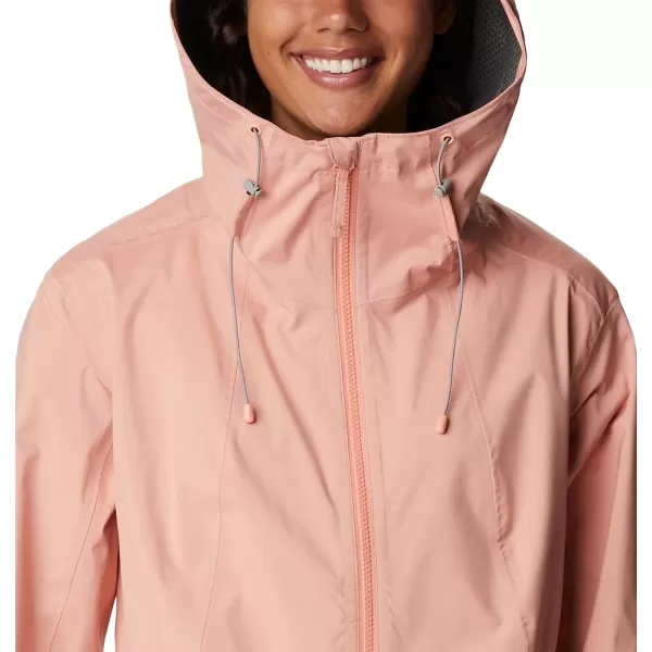 imageColumbia Womens Weekend Adventure Long ShellSummer Peach