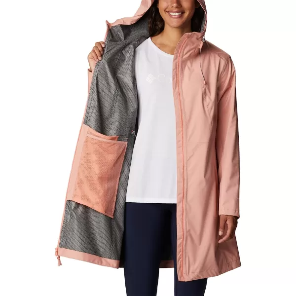 imageColumbia Womens Weekend Adventure Long ShellSummer Peach