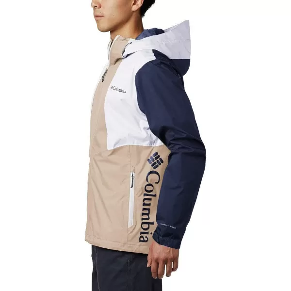 imageColumbia mens Inner Limits II JacketAncient FossilWhiteCollegiate Navy