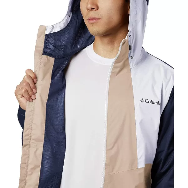 imageColumbia mens Inner Limits II JacketAncient FossilWhiteCollegiate Navy