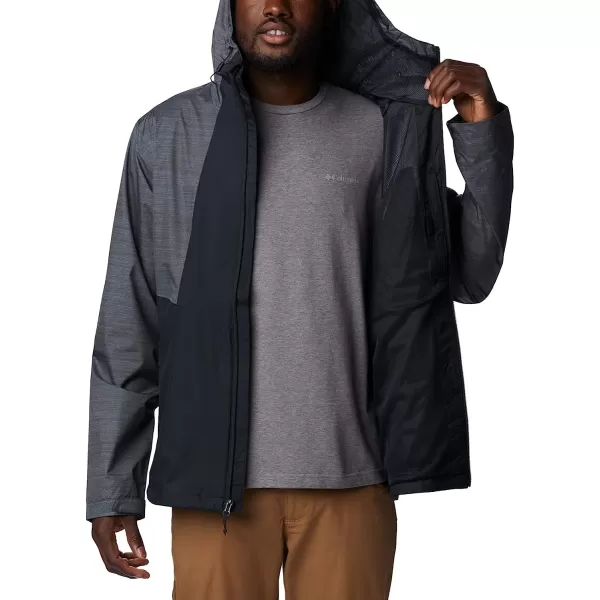 imageColumbia mens Inner Limits II JacketBlack Graphite Heather