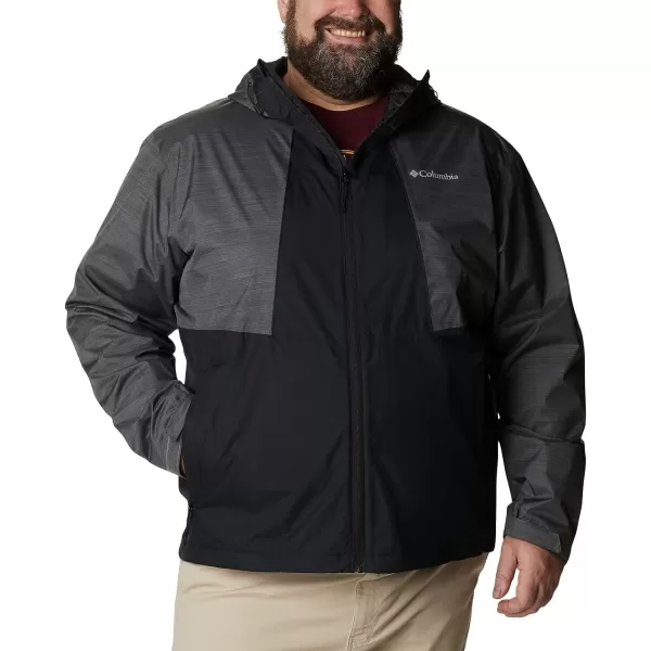 imageColumbia mens Inner Limits II JacketBlack Graphite Heather