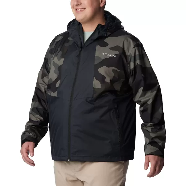 imageColumbia mens Inner Limits II JacketBlackBlack Mod Camo Print  Legacy