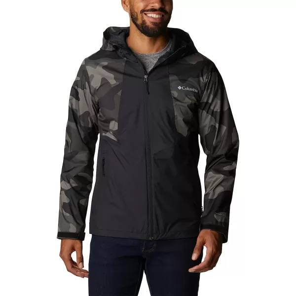 imageColumbia mens Inner Limits II JacketBlackBlack Mod Camo Print