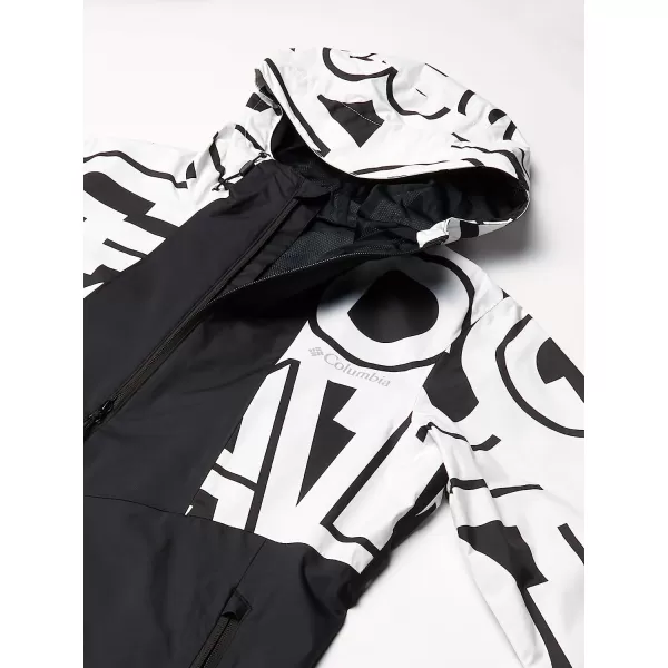 imageColumbia mens Inner Limits II JacketBlackWhite Typo