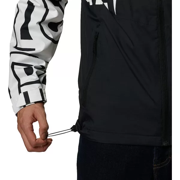 imageColumbia mens Inner Limits II JacketBlackWhite Typo