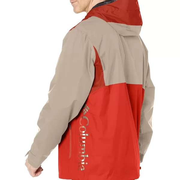 imageColumbia mens Inner Limits II JacketBonfireDark SiennaAncient Fossil