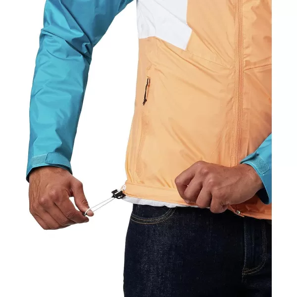 imageColumbia mens Inner Limits II JacketBright NectarWhiteClear Water
