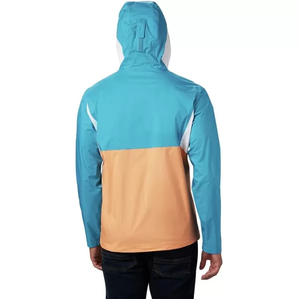 imageColumbia mens Inner Limits II JacketBright NectarWhiteClear Water