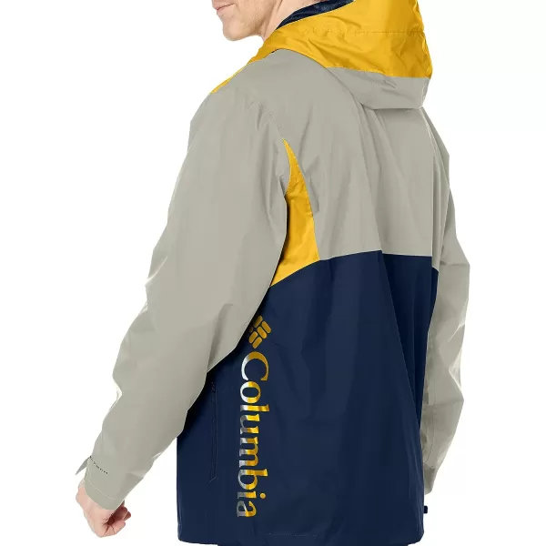 imageColumbia mens Inner Limits II JacketCollegiate NavyBright GoldSafari