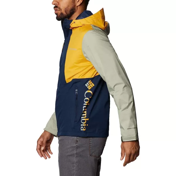 imageColumbia mens Inner Limits II JacketCollegiate NavyBright GoldSafari