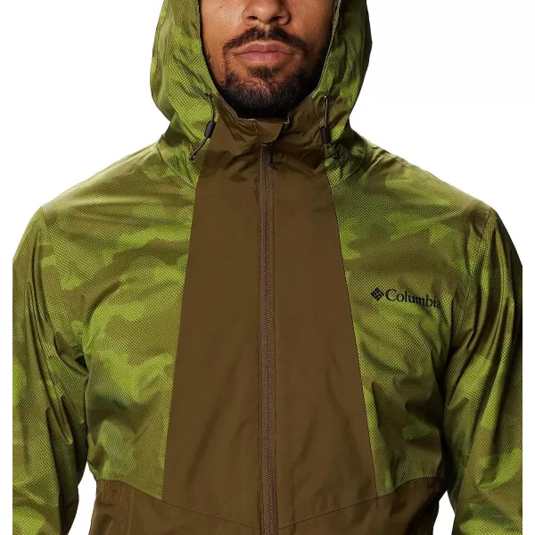 imageColumbia mens Inner Limits II JacketNew OliveMatcha Spotted Camo
