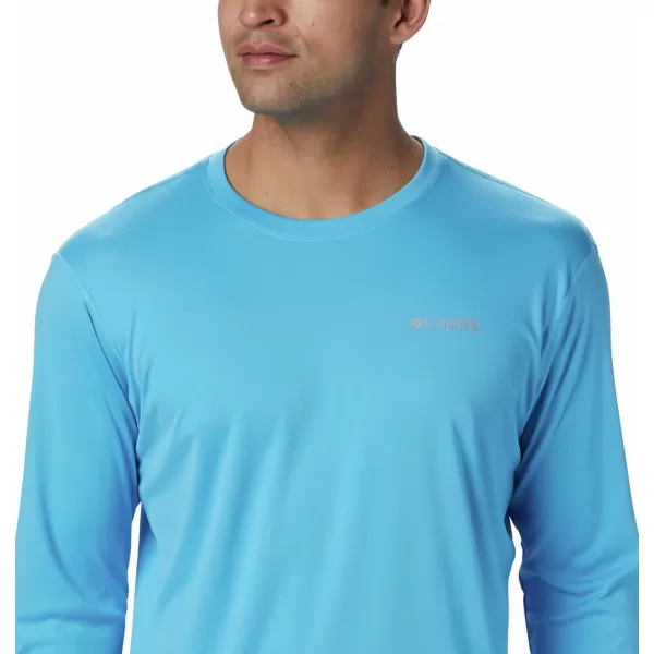 imageColumbia mens Pfg Zero Rules Long Sleeve ShirtBlue