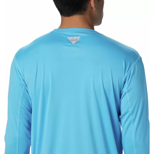 imageColumbia mens Pfg Zero Rules Long Sleeve ShirtBlue
