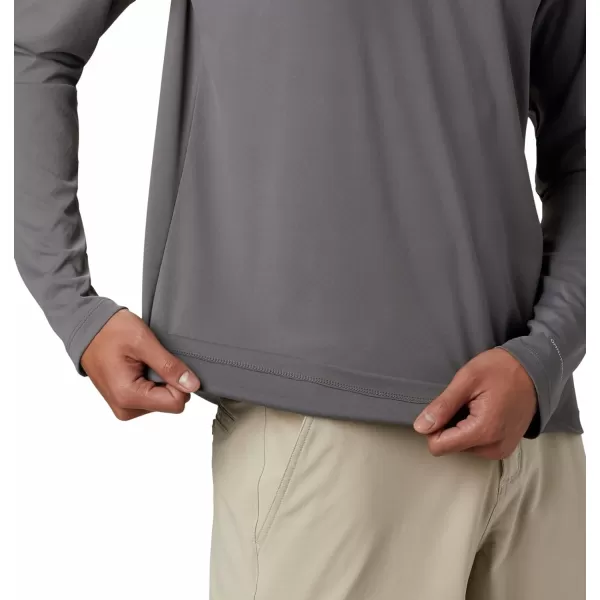 imageColumbia mens Pfg Zero Rules Long Sleeve ShirtCity Grey