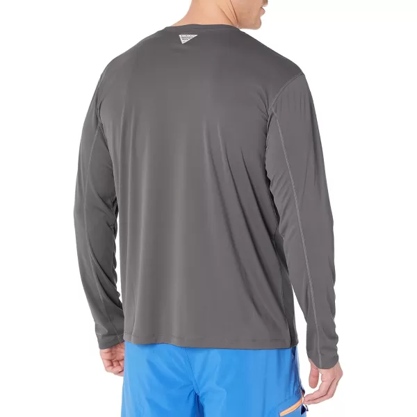 imageColumbia mens Pfg Zero Rules Long Sleeve ShirtCity Grey