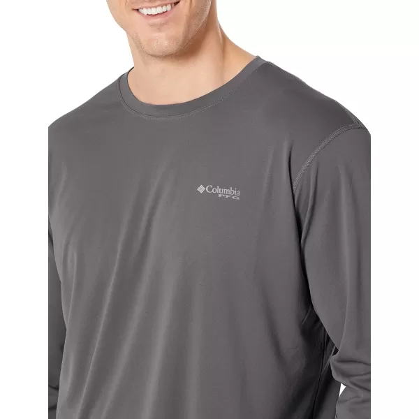 imageColumbia mens Pfg Zero Rules Long Sleeve ShirtCity Grey