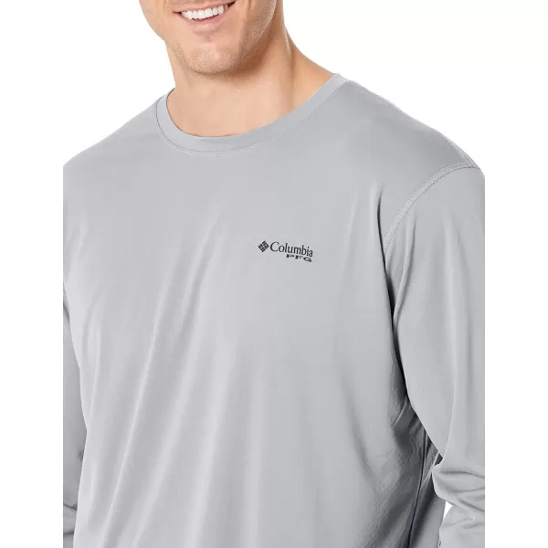 imageColumbia mens Pfg Zero Rules Long Sleeve ShirtCool Grey