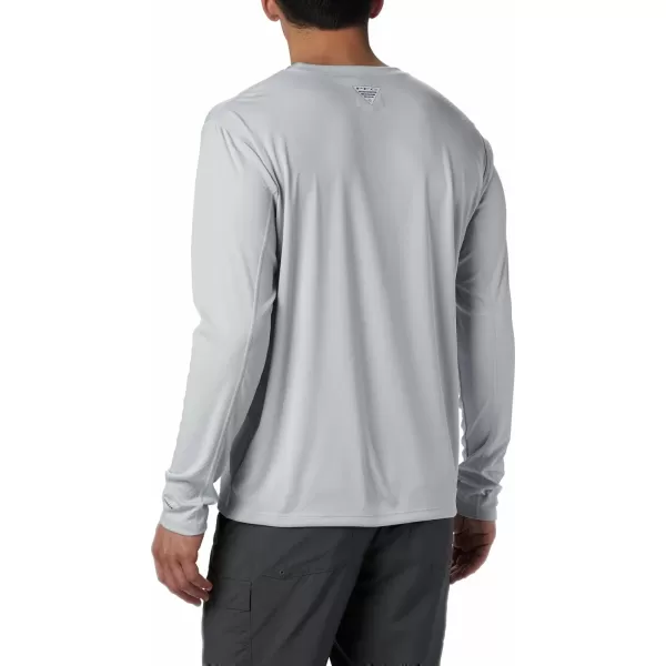 imageColumbia mens Pfg Zero Rules Long Sleeve ShirtCool Grey