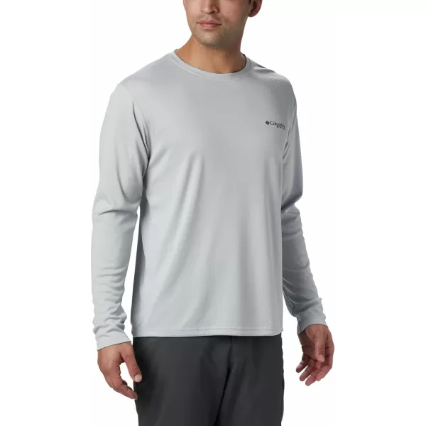 imageColumbia mens Pfg Zero Rules Long Sleeve ShirtCool Grey