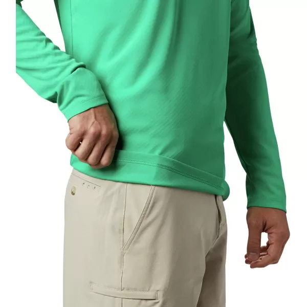 imageColumbia mens Pfg Zero Rules Long Sleeve ShirtDark Lime