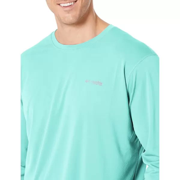 imageColumbia mens Pfg Zero Rules Long Sleeve ShirtDolphin